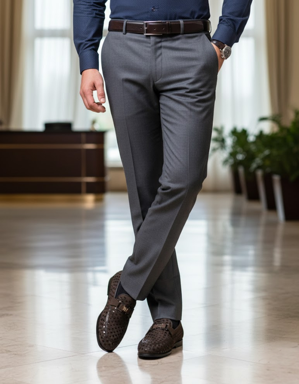 EX-6776-Brown-Men Formal Slip-on's