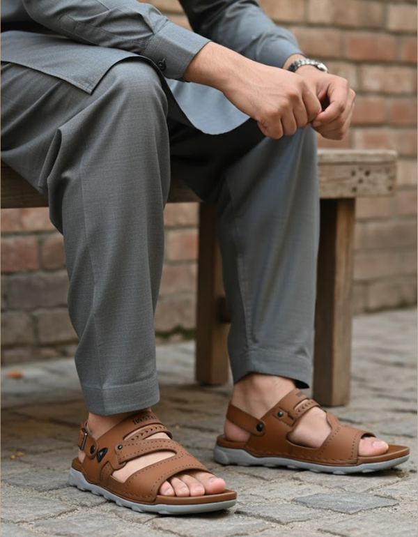 ZR4003-Musted-Men Comfort Sandal