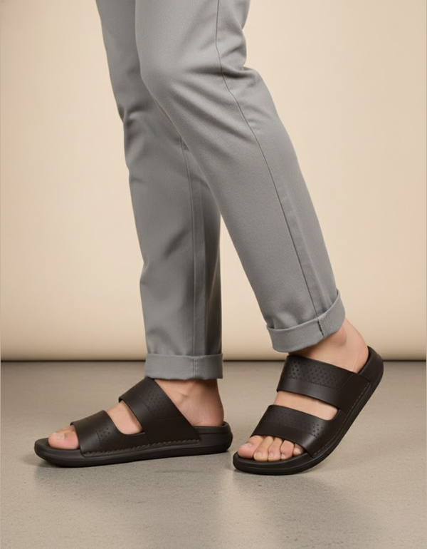 ZR3510-Brown-Men Casual Slipper