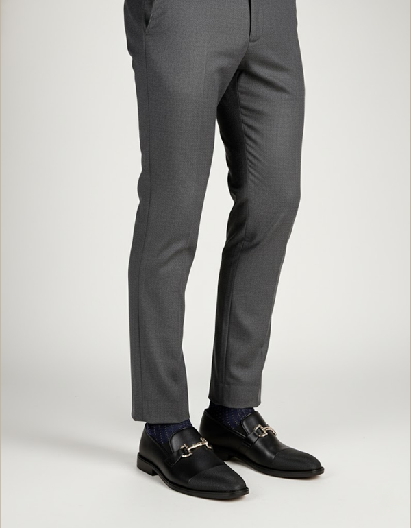 EX-6635-Black-Men Formal Slip-on's