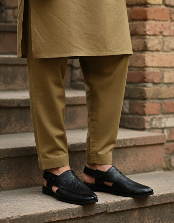 EX5120-Black-Men Peshawari