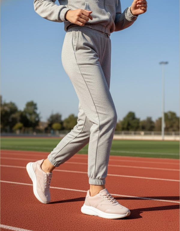 ZR6522-Pink-Ladies Comfortable Joggers