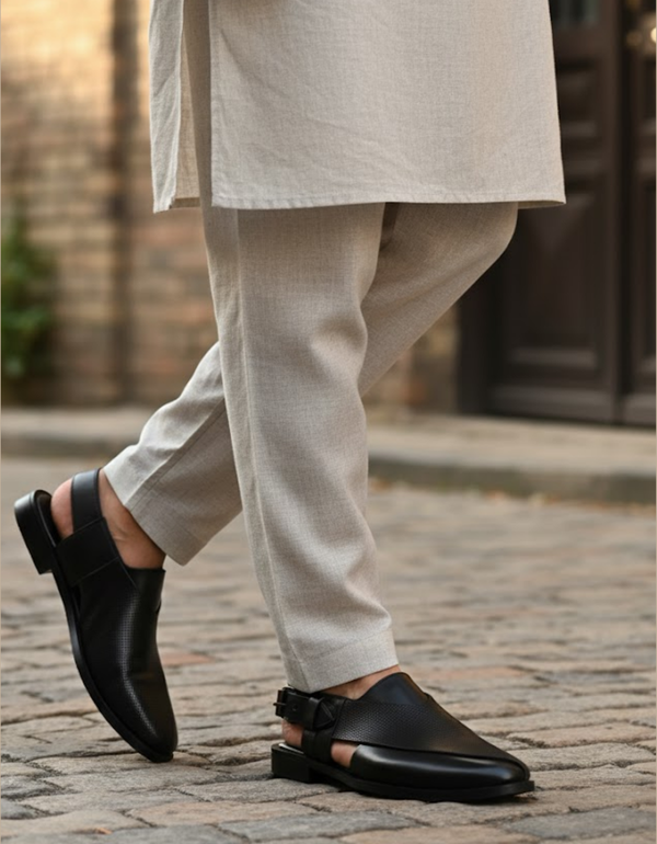 EX5119-Black-Men Peshawari