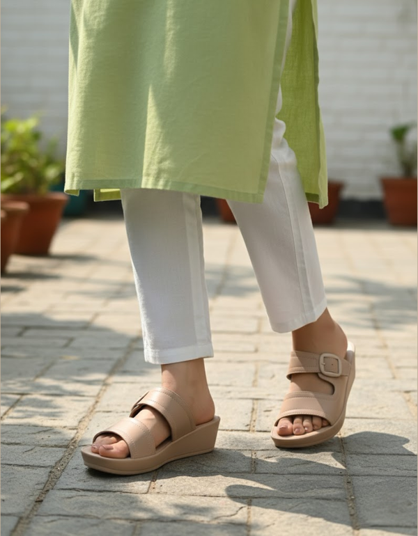 ZR1063-Pink-Ladies Soft Slippers