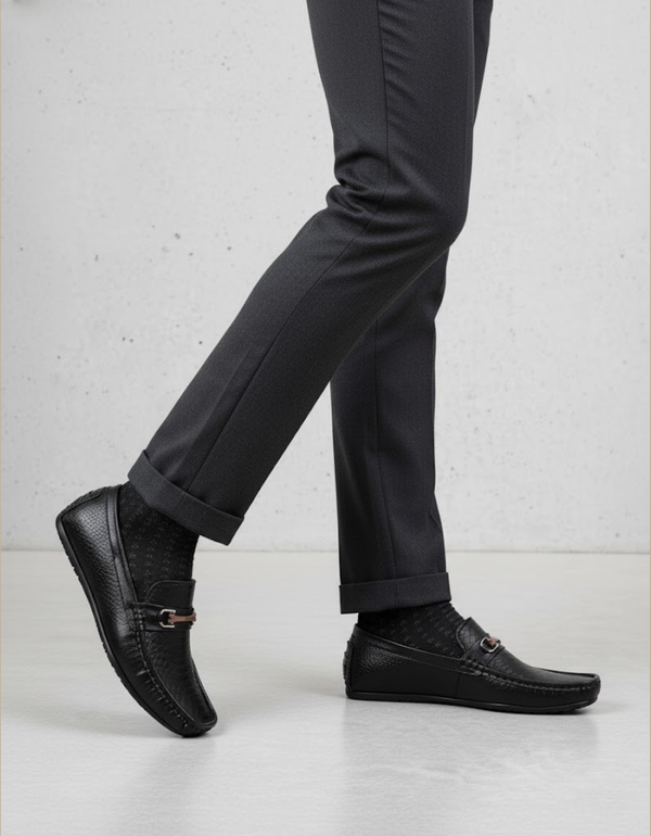 EX-4916-Black-Men Driving Moccasins