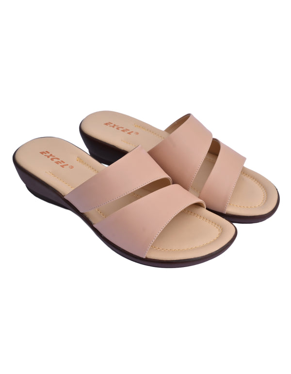 BA-1046-Pink Women Chappal